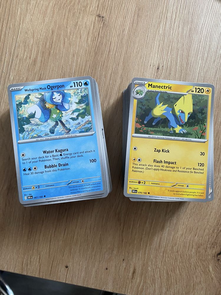 Pokémon TCG - Bulk 189 kart Common/Uncommon DRI