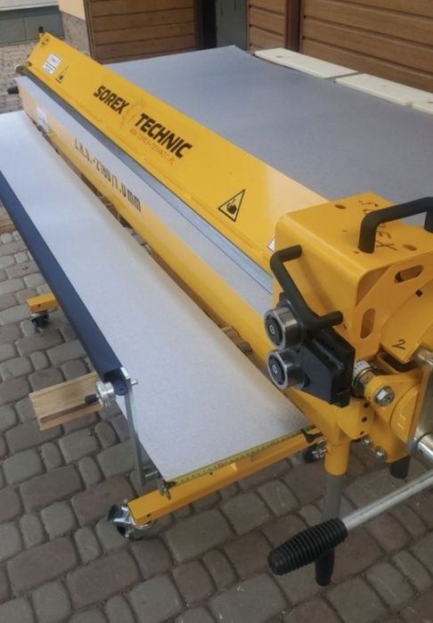 Обладнання.Листогиб "SOREX"2,16м 1мм. Ціна за комплект.Польща оригінал