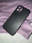 Чехол для iphone 12 pro max под карбон