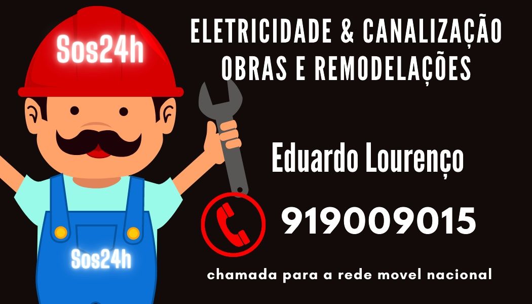 Canalizador e eletricista SOS24H