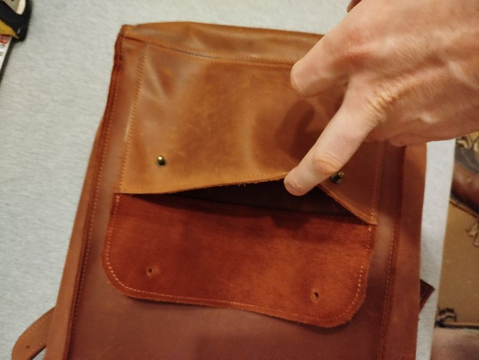 Шкіряний рюкзак наплічник Liberty