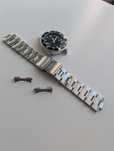 Стальний браслет до Casio Diver • браслет до касіо рибка