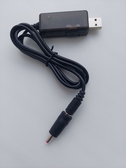 Кабель 5в - 9в та 12в перетворювач перехідник