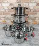 Zestaw Garnków ZILNER ZL-8123. Gaz, indukcja, halogen