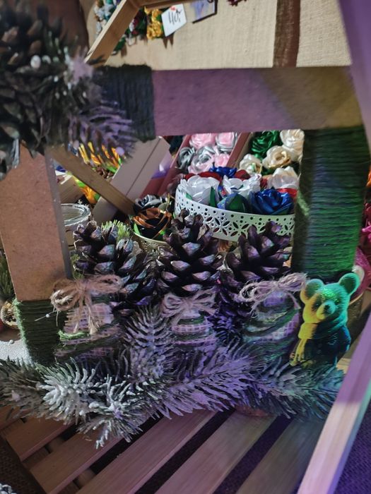 Ramki ozdobne świąteczne. Rękodzieło. Handmade