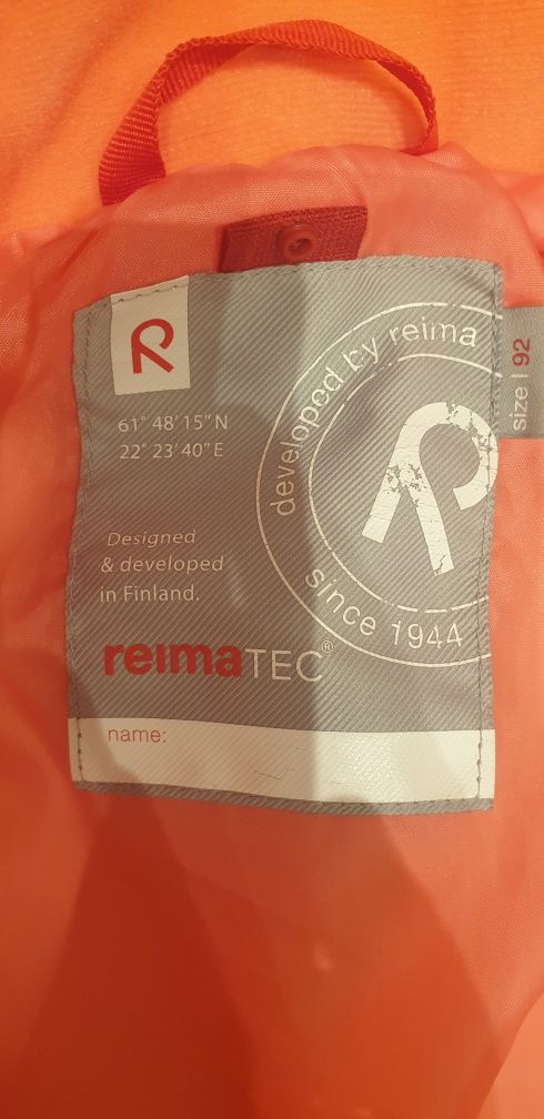 ReimaTec kombinezon przeciwdeszczowy