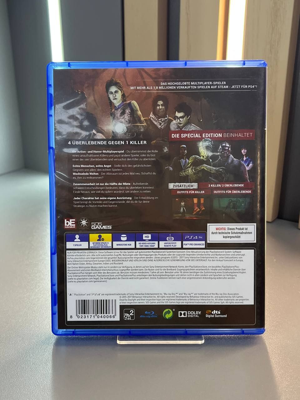 Ігровий диск на PS4, Playstation 4 Dead by Daylight