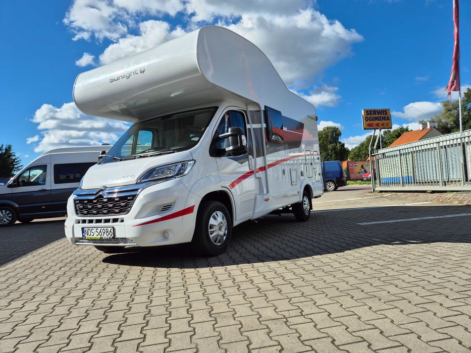 Kamper Sunlight A60 Citroen Jumper