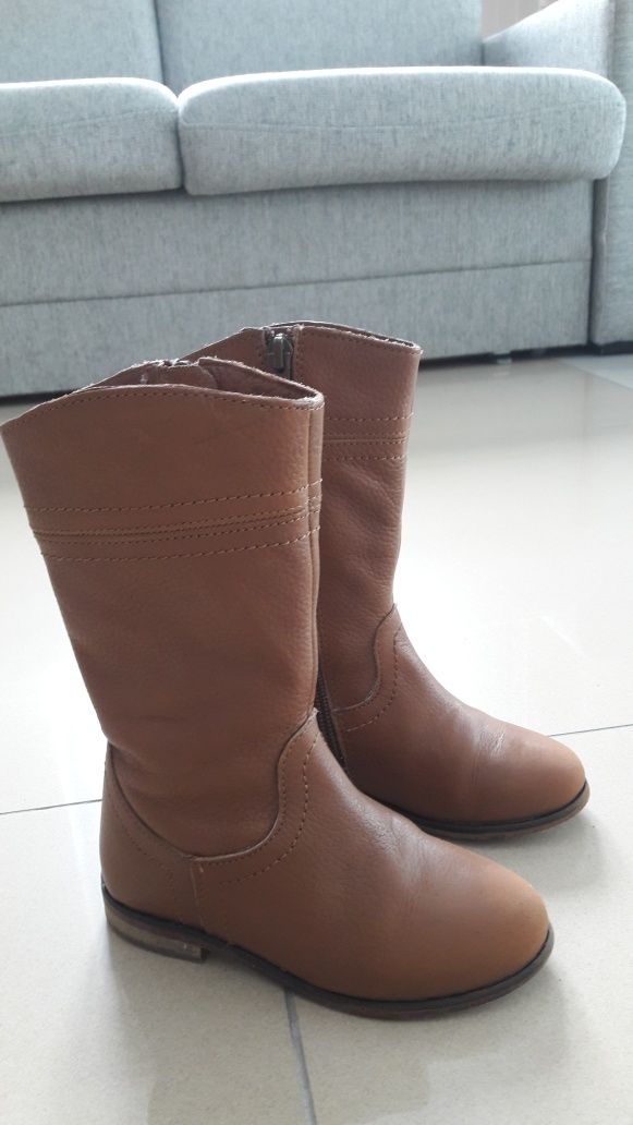 Kozaki Zara Kids  rozmiar 26 wiosna - jesień