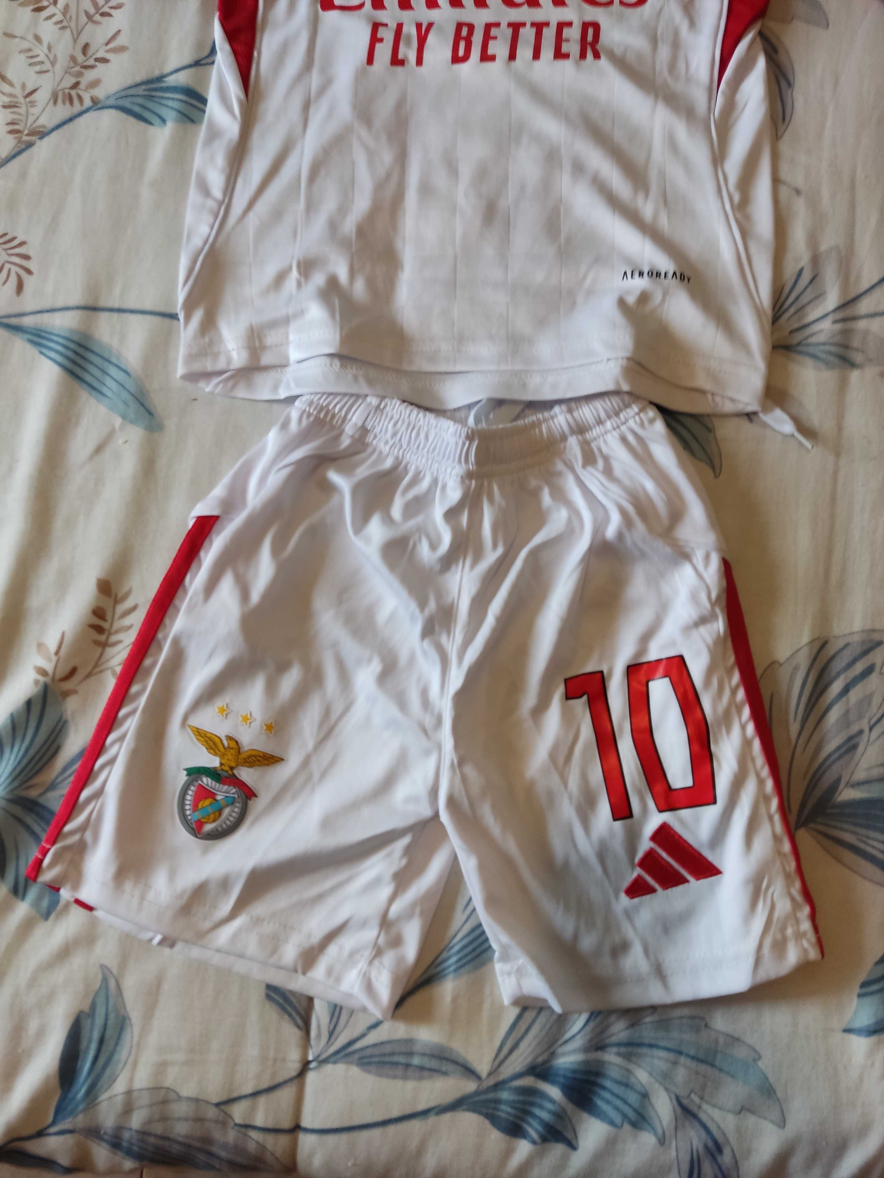 Kit criança BENFICA branco