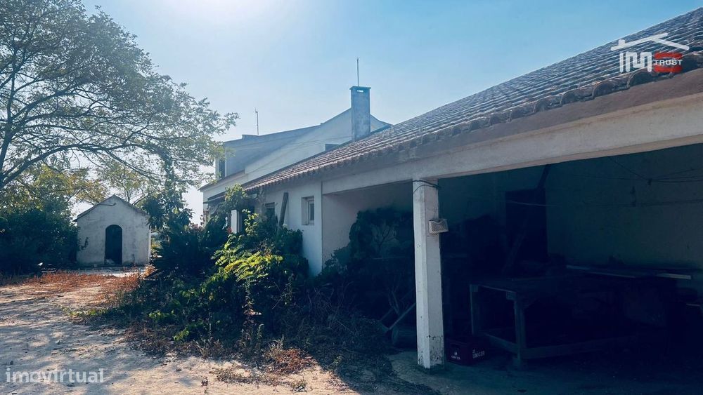 Terreno de 11,5 Hectares em Alcochete com 2 Moradias, Anexos || Vis...