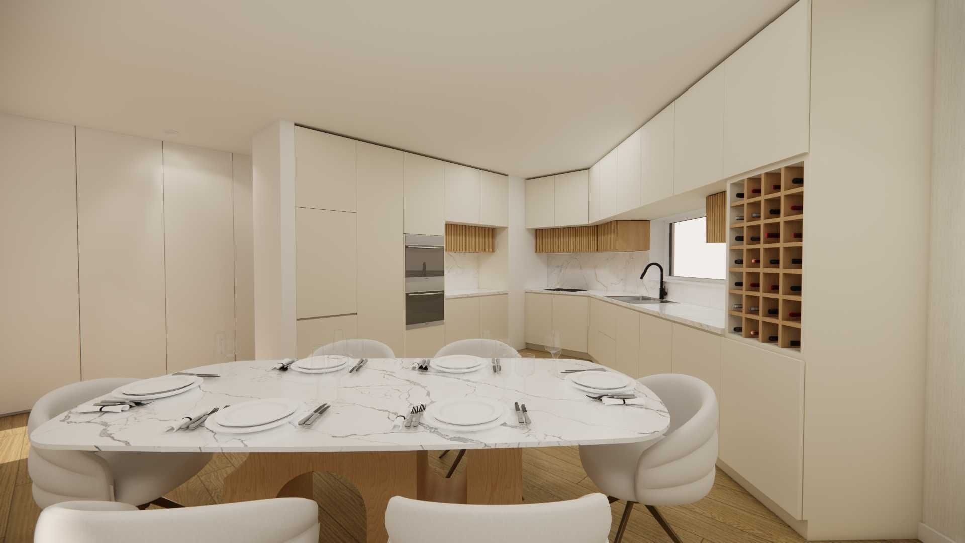 Moradia T3 Nova com  Piscina e Vista de Campo/  Matas -Lourinhã