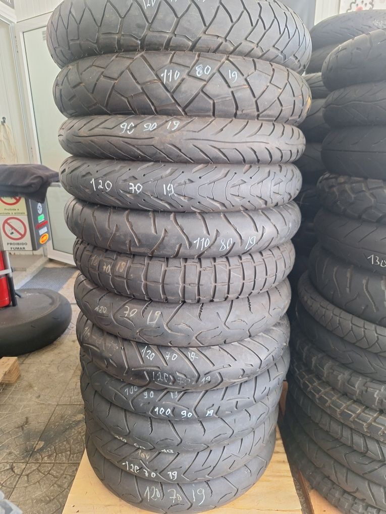 Pneus de Moto  usados  vários modelos