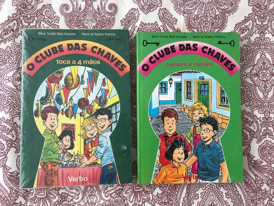 Pack Livros Juvenis - Triângulo jota, clube das chaves e uma aventura