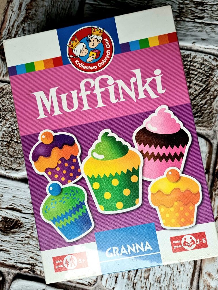 Granna gra dla dzieci Muffinki nowa zabawki