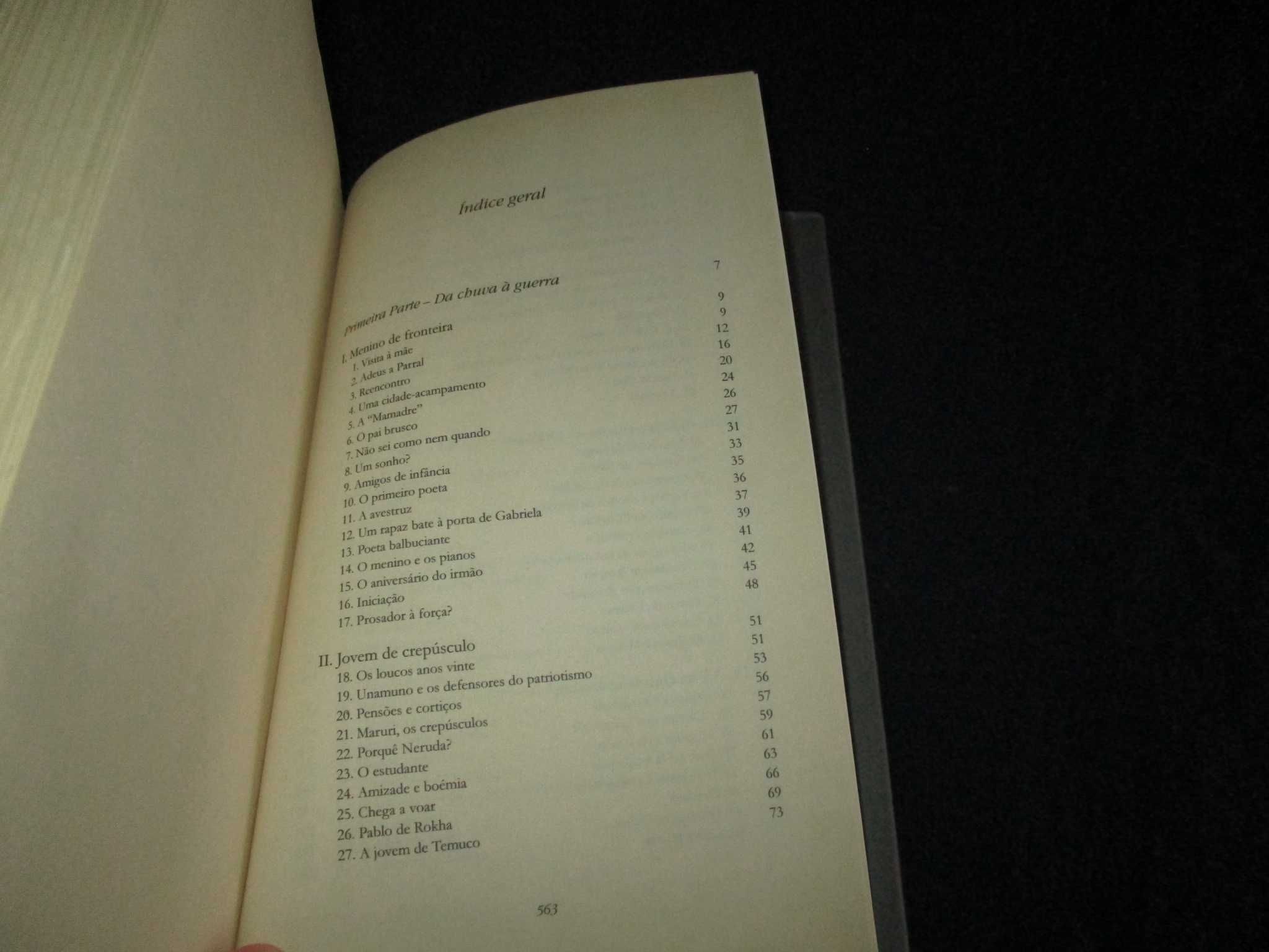 Livro Neruda de Volodia Teitelboim Campo das Letras