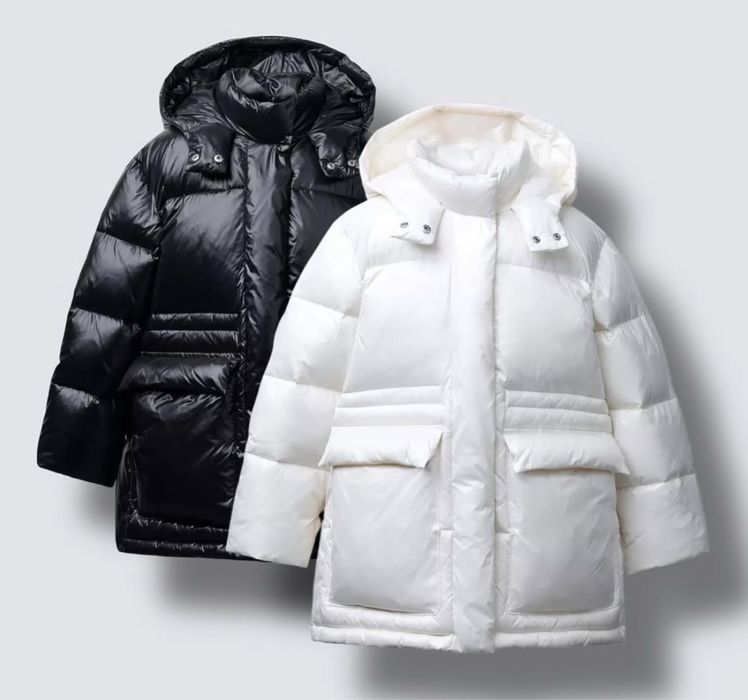 Пуховик, куртка zara пух/перо 122, 131, 140, 148, 156, 164
