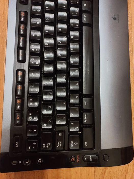 Клавіатура безпровідна Logitech S 510 б/у.