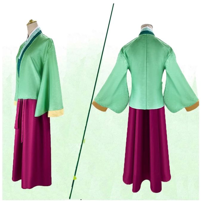 Fiamll Maomao przebranie na karnawał Hanfu sukienka aptekarz pamiętnik