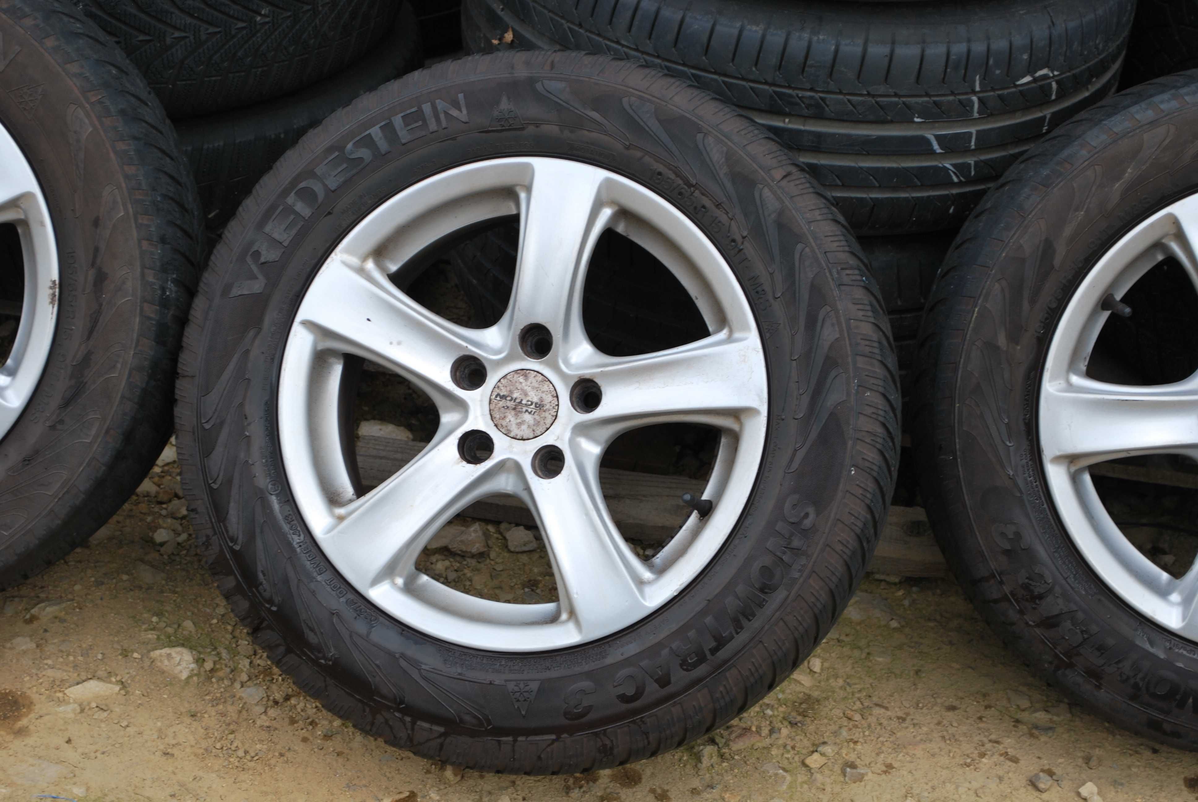 Koła 195/65 R15 5x108 Alufelgi + opony zimowe Volvo V40 S40 Ford Focus
