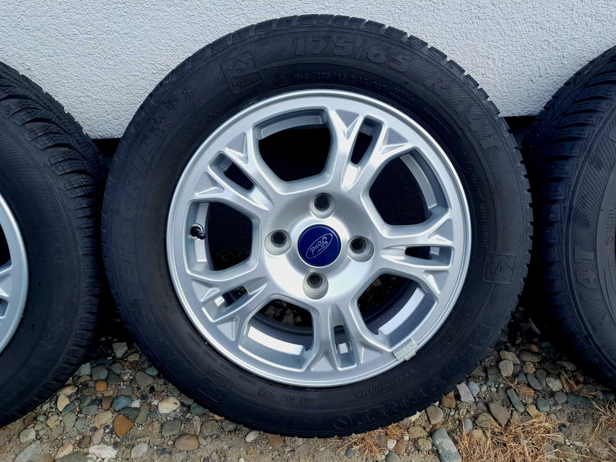 Felgi Ford Fiesta MK7 14" cali 4x108 ET 37.5 opony zimowe 175/65 R14