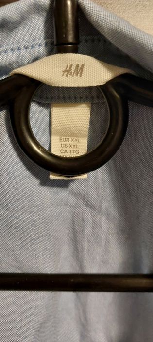 Koszula damska H&M XXL niebieska