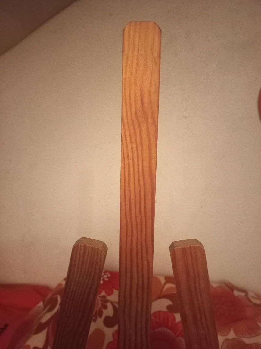 Cavalete de madeira cerca de 165cm altura