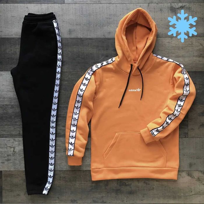 Спортивный костюм мужской зимний Kappa теплый худи штаны каппа