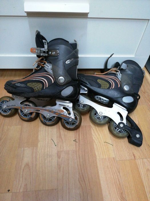 jak nowe Rolki Advance, kauczukowe kółka