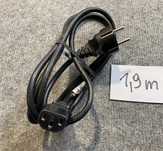 Przewód kabel zasilający sieciowy 1,9m