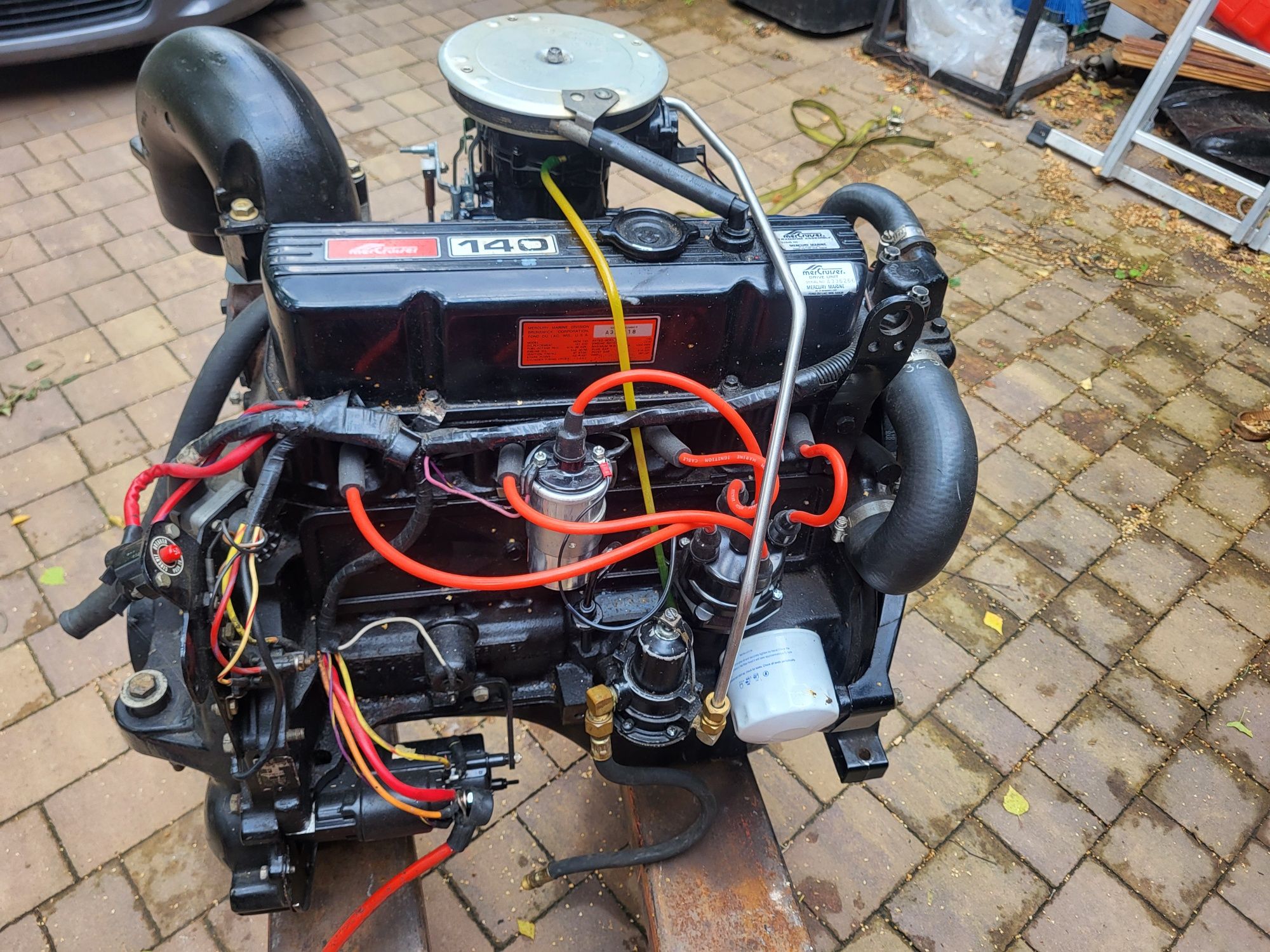 Silnik mercruiser 3.0 na części  gimbal zetka pompa