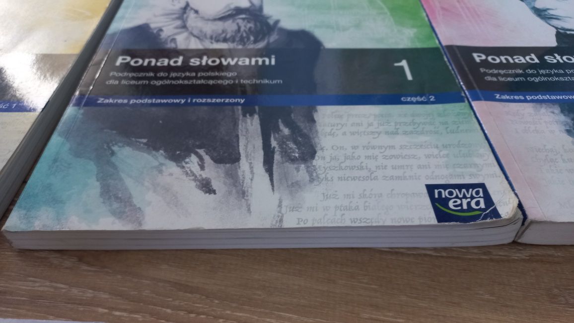 Ponad słowami 1 2 3 język polski nowa era podręcznik matura