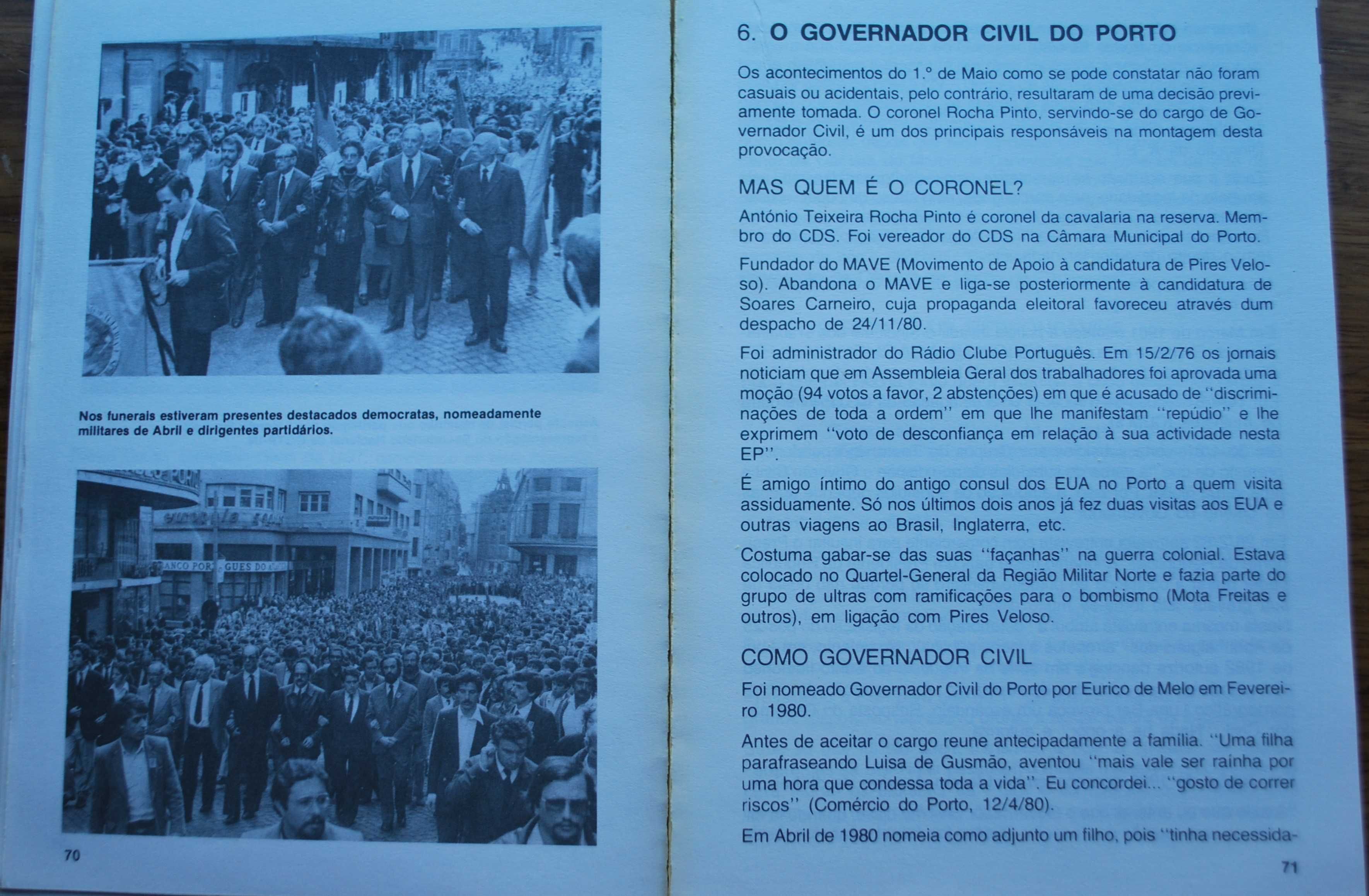 Livro Branco Sobre A Madrugada Sangrenta do 1º de Maio 82 Porto