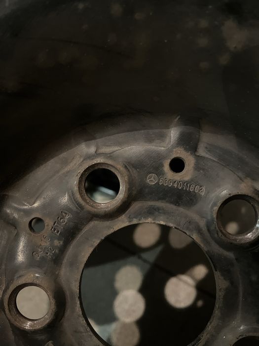 Диски мерседес Vito 5x112 r16 та ковпаки