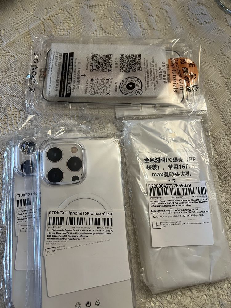 Capas para iphone 16 pro max