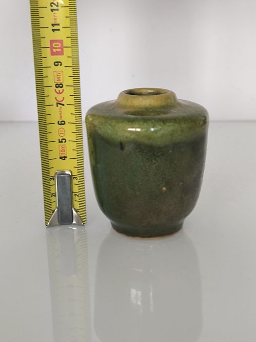 Wazon wazonik zielony PRL Białystok ?