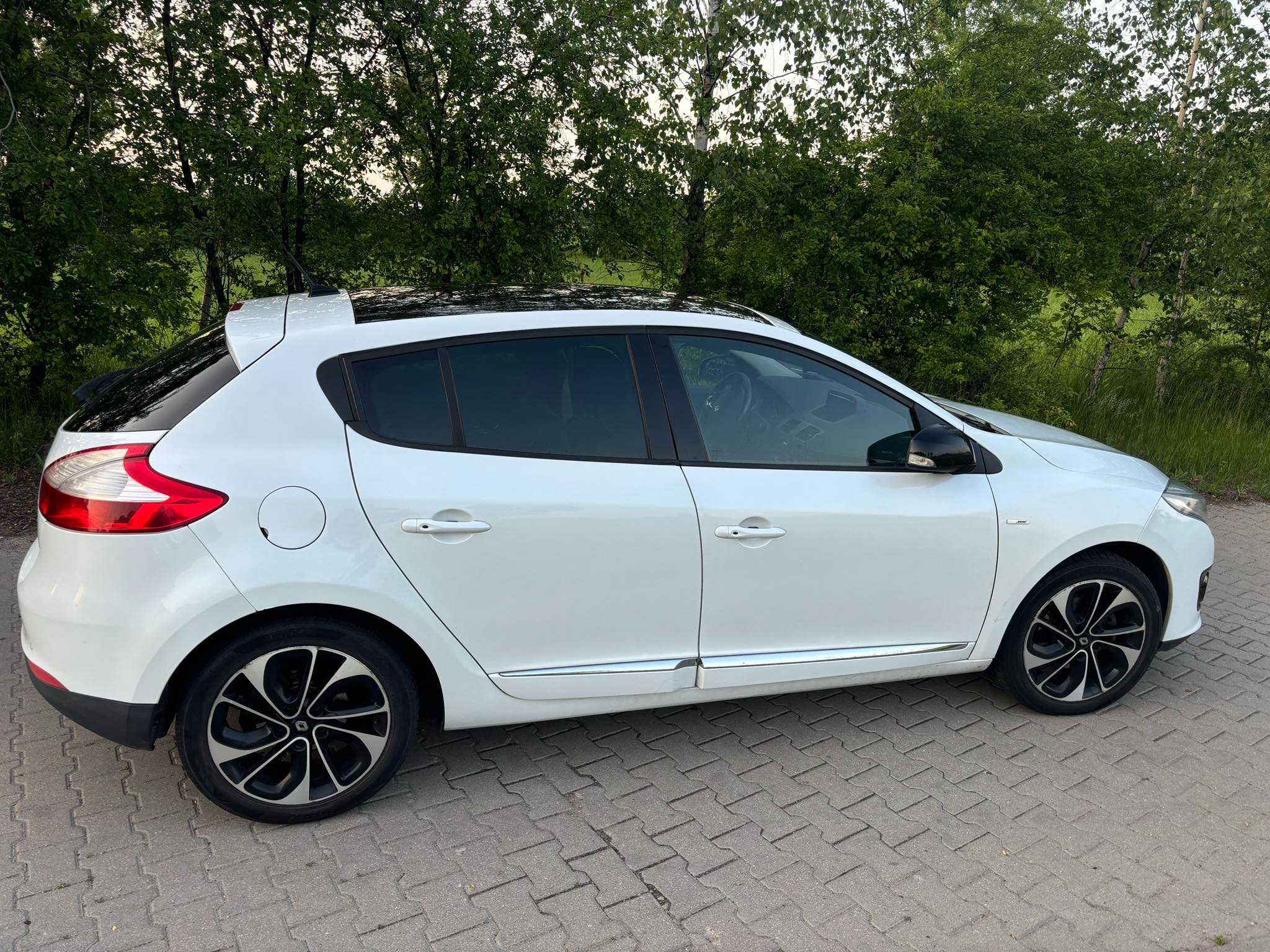 Renault Megane III Bose Edition 1.5 Biała Perła Najbogatsza Wersja
