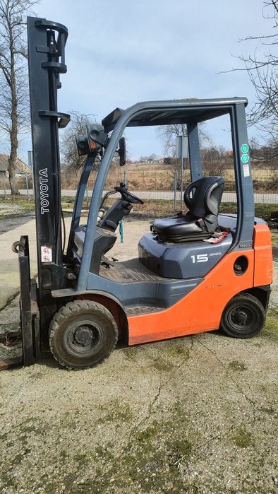 Wózek Toyota 8FD15 2330mg -zamiana