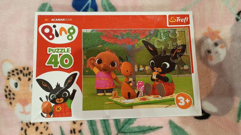 Puzzle dla dzieci Bing Trefl 3+ 40 puzzli