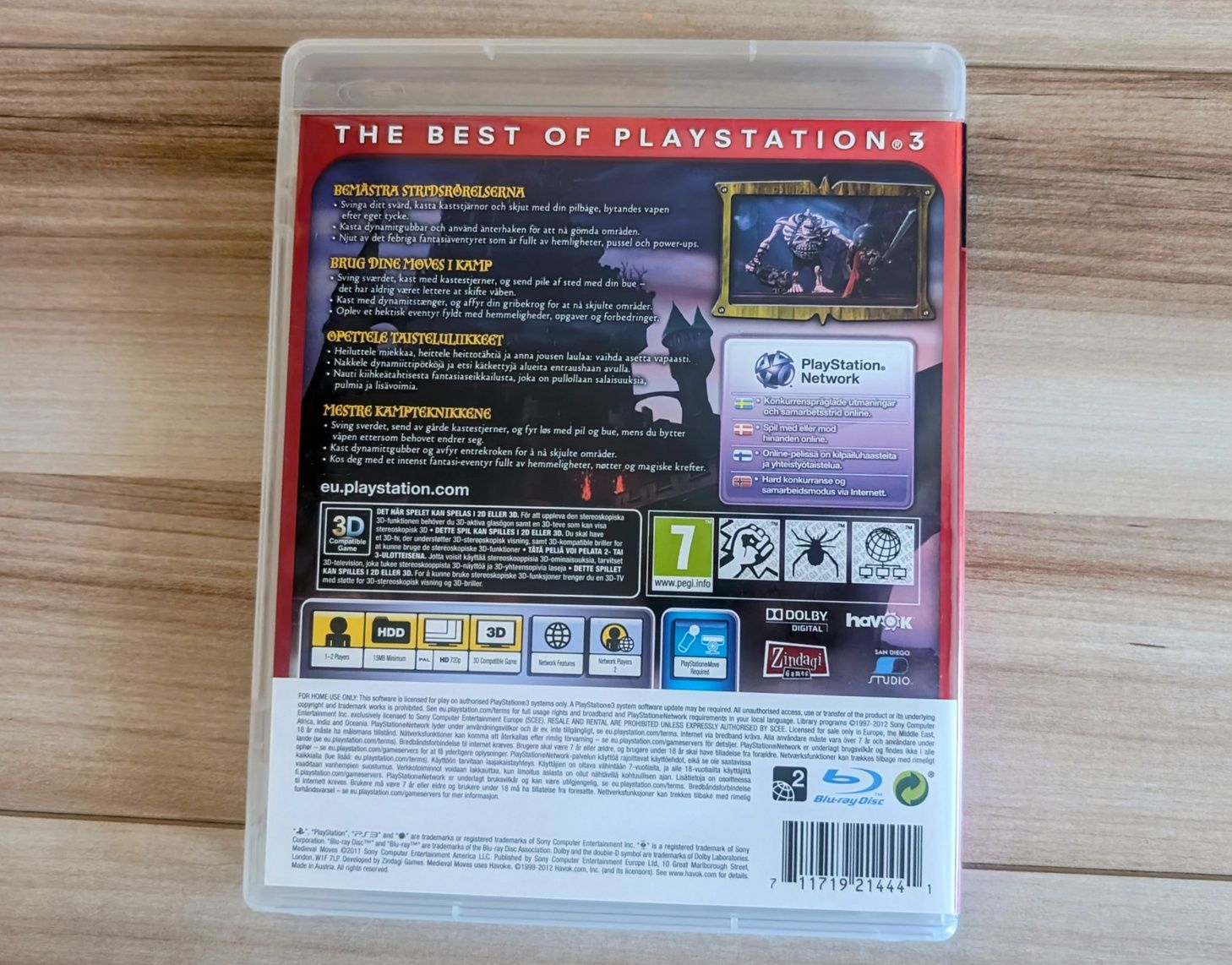 Gra na konsolę PlayStation 3 PS3 Medieval Moves Wyprawa Trupazego