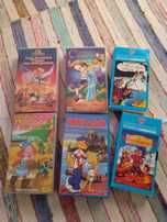 Cassetes, vicking, popeye, a princesa e o cisne e mais