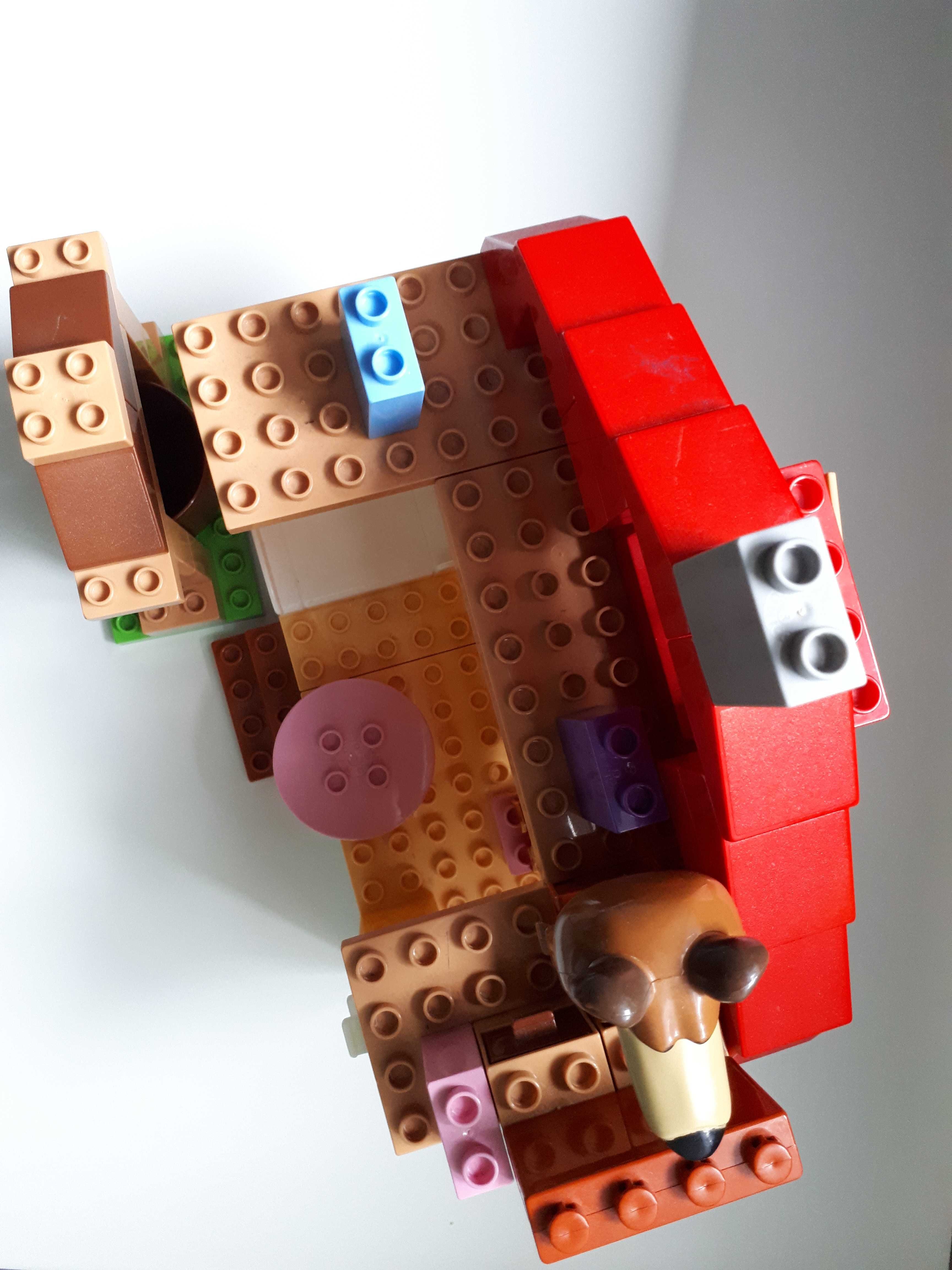 Masza i niedźwiedź, Unico, jak lego duplo, dom, PlayBig Bloxx