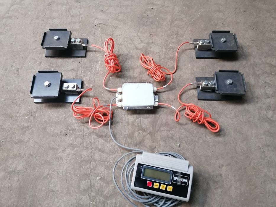 waga pod mieszalnik silos schładzalnik mleka