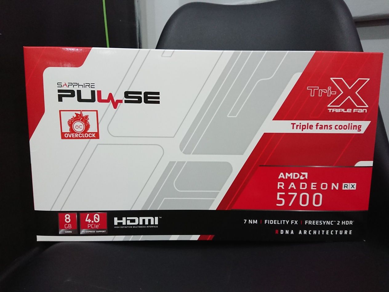 Вiдеокарта Sapphire Radeon RX 5700 XT Pulse 8GB