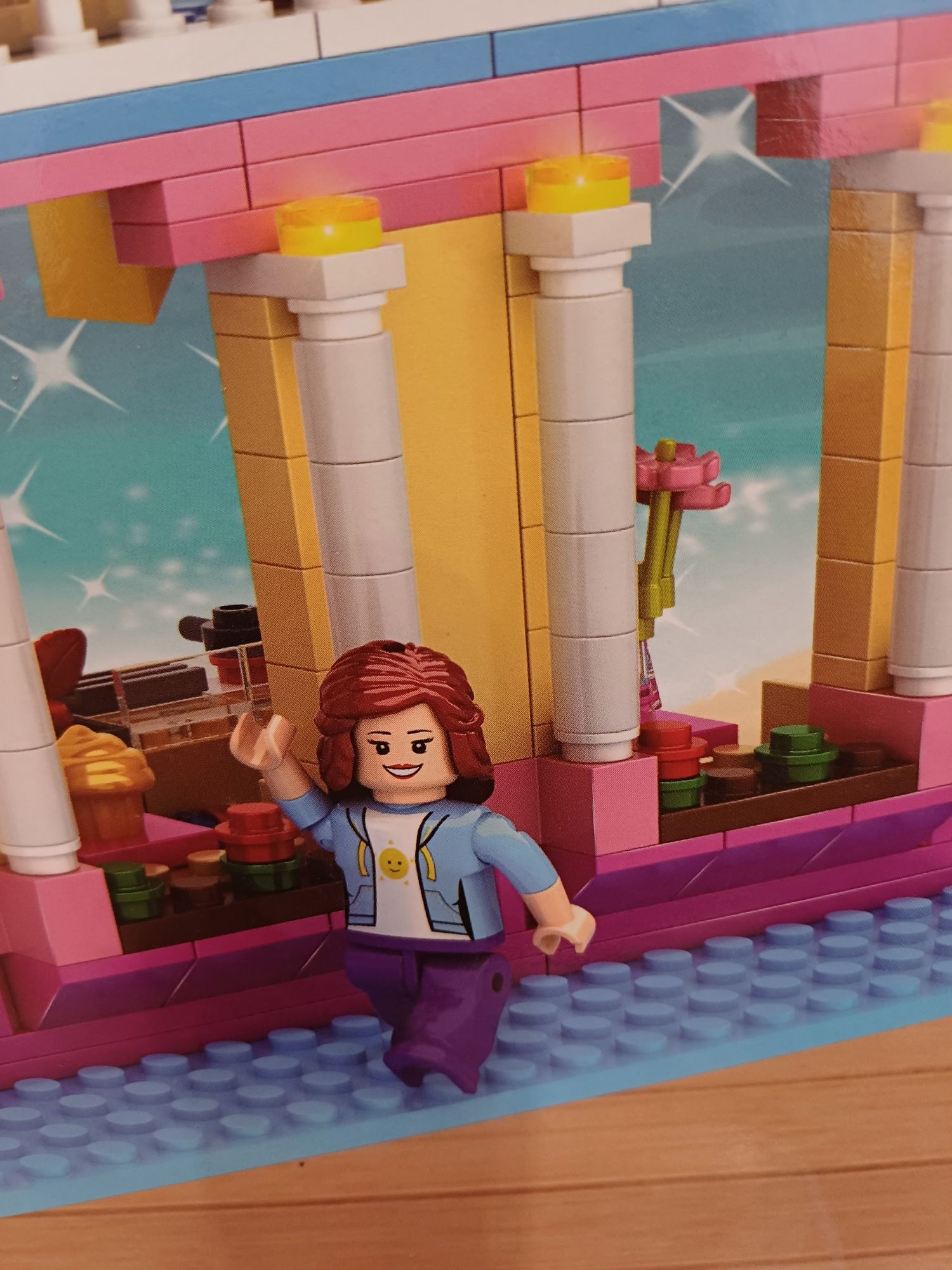 Klocki restauracja, przyjęcie urodzinowe, a'la lego friends