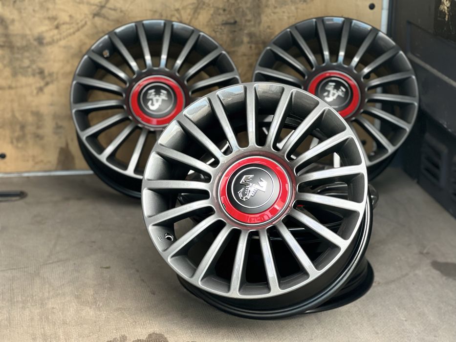 Оригінальні диски 4 98 Fiat 500 Abarth R16 титаны фиат