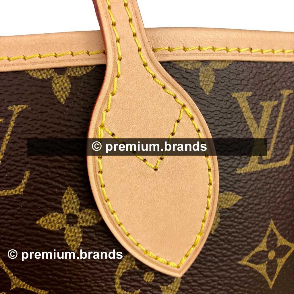 Torebka Louis Vuitton Neverfull MM canvas Monogram/skóra naturalna