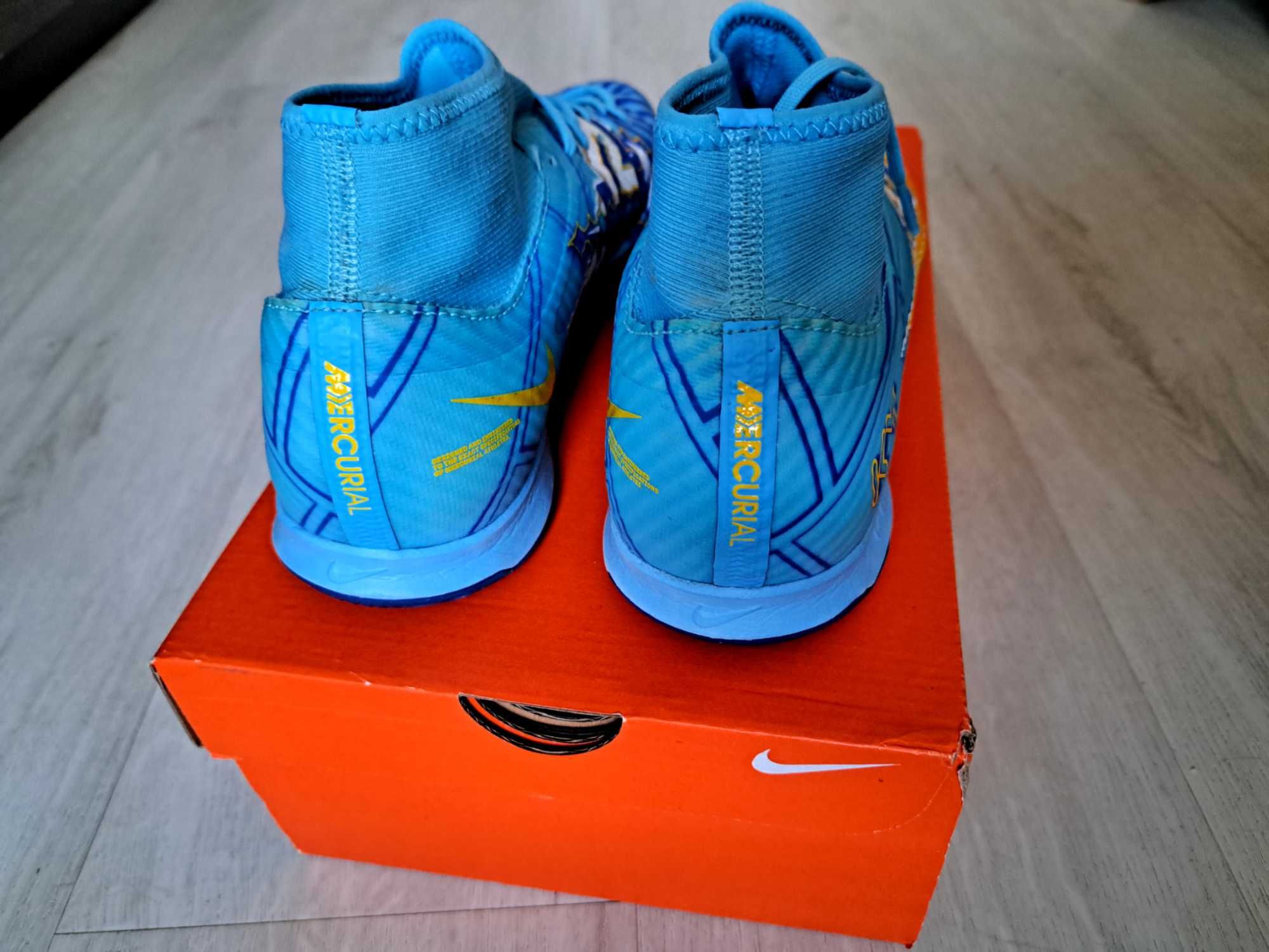 Halówki Nike Zoom Mercurial Superfly 9 Academy KM IC - Niebieski