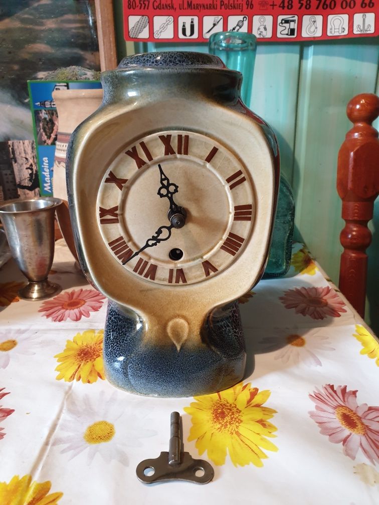 Zegar ceramiczny kominkowy Mirostowice Predom- Metron