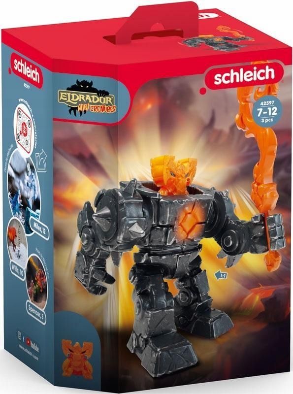 Mini Stworki Z Eldradoru - Robot Z Lawy, Schleich